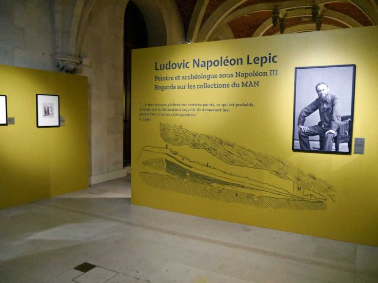 Exposition Ludovic Napoléon Lepic au Musée d'Archéologie