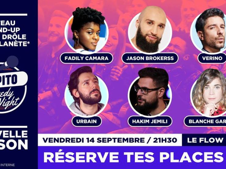 Topito Comedy Night au Sentier des Halles : la dernière !