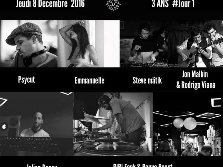 3 ans du Bar Demory Paris