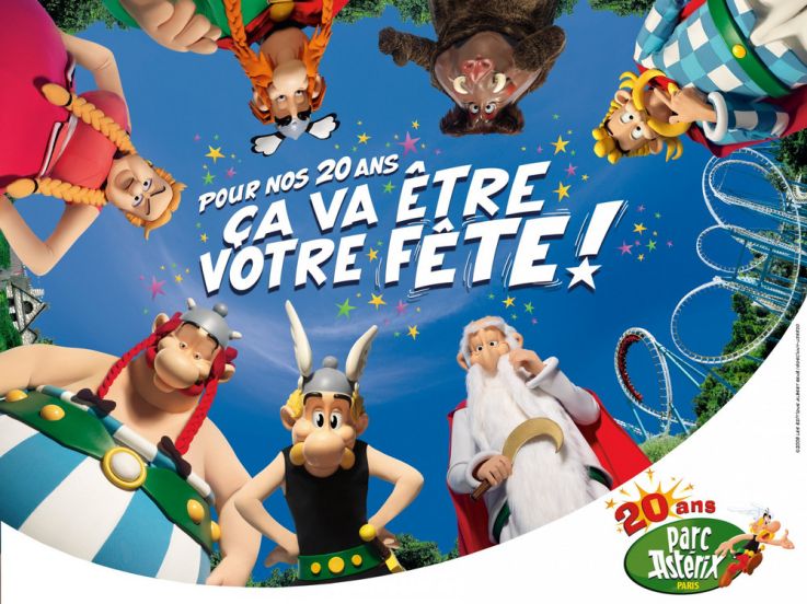Le Parc Astérix fête ses 20 ans!