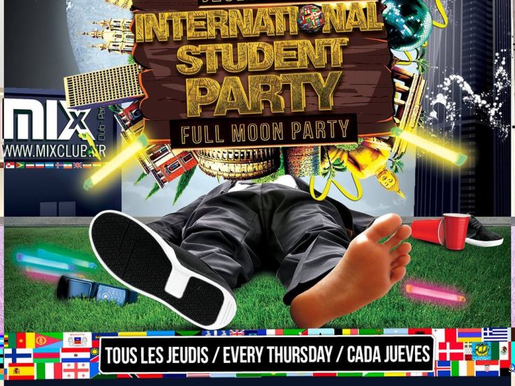 International Student Party : Full moon party