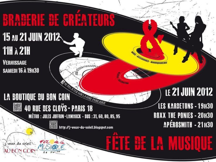 Braderie de Créateurs & Fête de la Musique