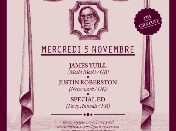 Soirée, Paris, James Yuill, Justin Robertson, Edouard, Antisocial, Social Club