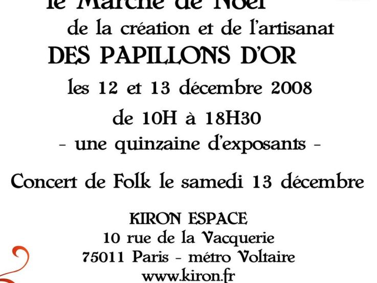 Shopping, Paris, Marché, Noël, Espace Kiron