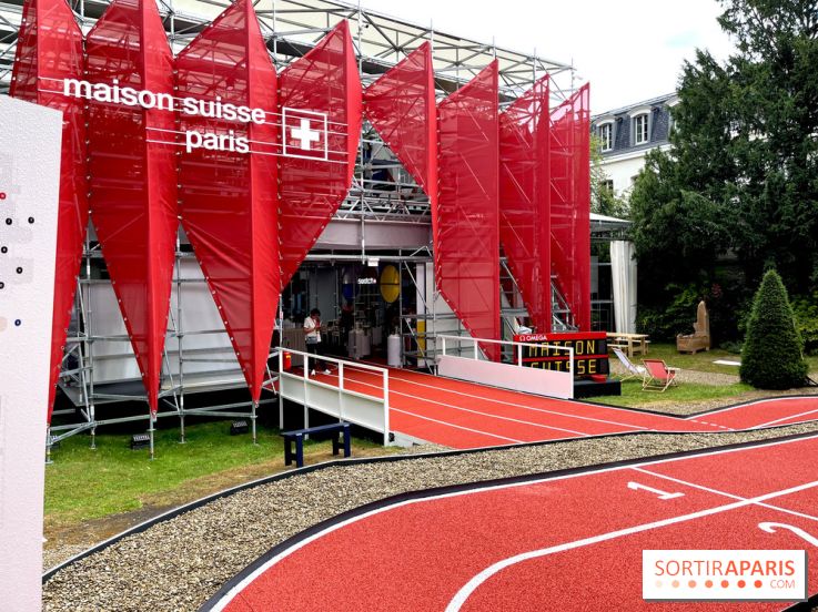 JO Paris 2024 : Maison Suisse, spot éphémère festif et inédit dans les jardins de l'Ambassade Suisse