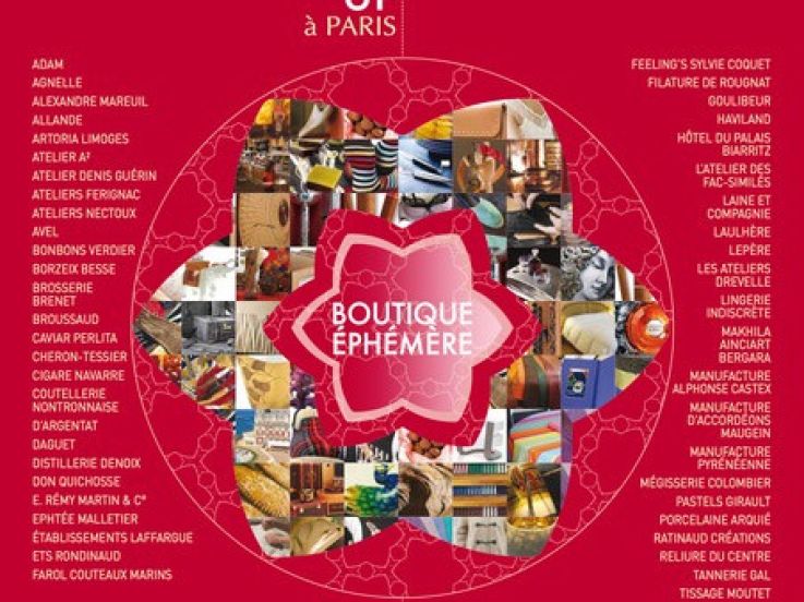 Un Pop Up store Nouvelle Aquitaine pour la Paris Design Week