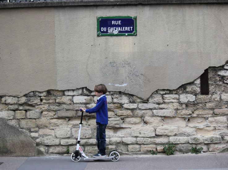 Des trottinettes électriques en libre-service à Paris