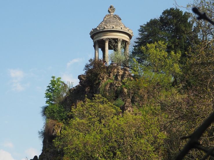 Le parc des Buttes-Chaumont à Paris