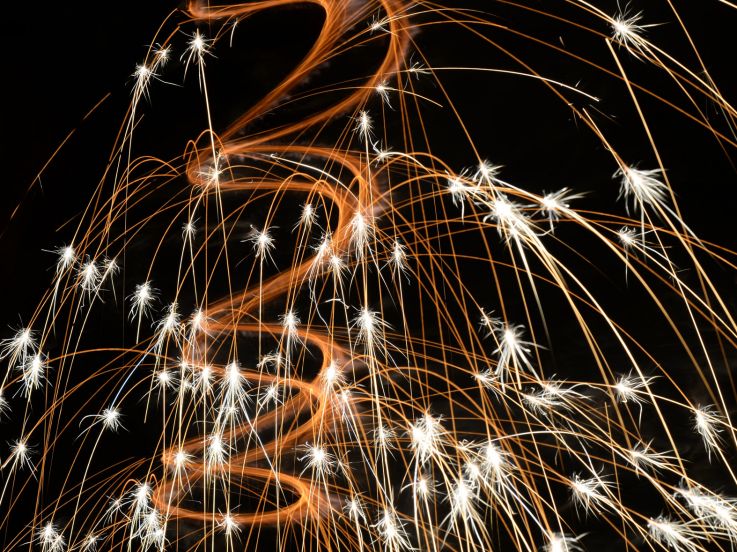 Feu d'artifice du 14 Juillet 2019 à Pierrefitte-sur-Seine (93)