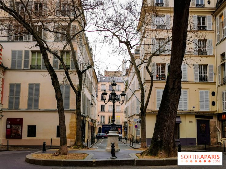 La place de la rue de Furstemberg à Paris : un spot secret au charme fou