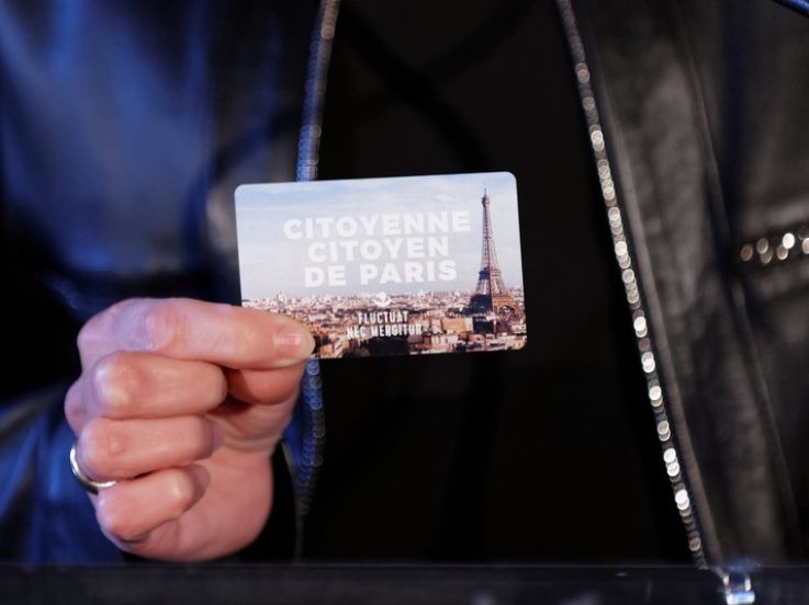 Carte citoyen citoyenne de Paris