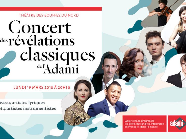 Concert des révélations classiques de l'Adam aux Bouffes du Nord