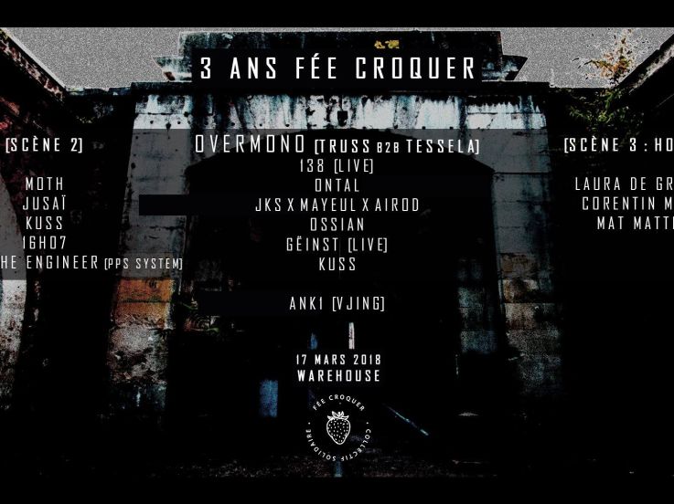 Techno et solidarité : la fée Croquer fête ses 3 ans ! 