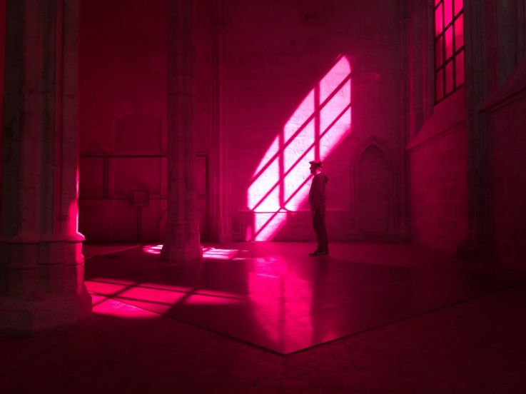 Vivez la création artistique en direct dans le cadre de l'expo Devenir au Collège des Bernardins