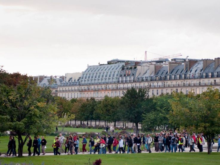 Randonnée dans Paris pour les 30 ans du Comité de la Randonnée Pédestre de Paris
