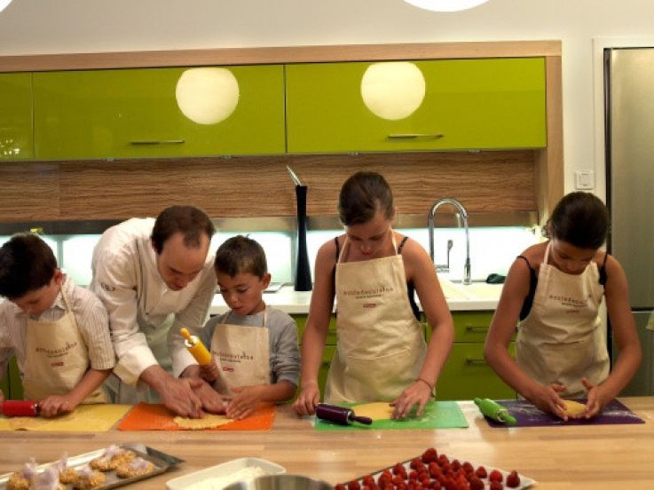La cuisine pour les Kids à l'ecole de cuisine Alain Ducasse