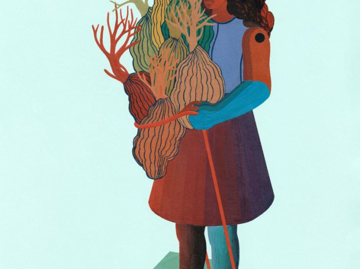 I dreamt of you in colours : l'exposition d'Otobong Nkanga au Musée d'Art Moderne de Paris