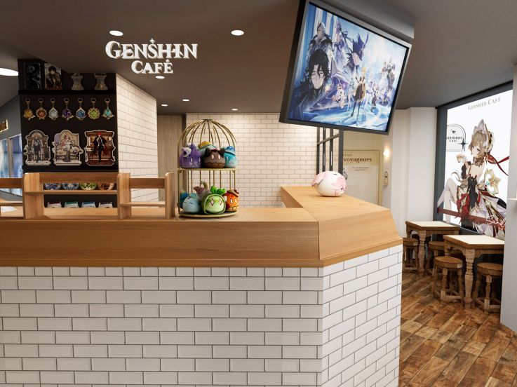 Genshin Café Paris : le premier café officiel Genshin Impact ouvre dans le quartier de la Bastille