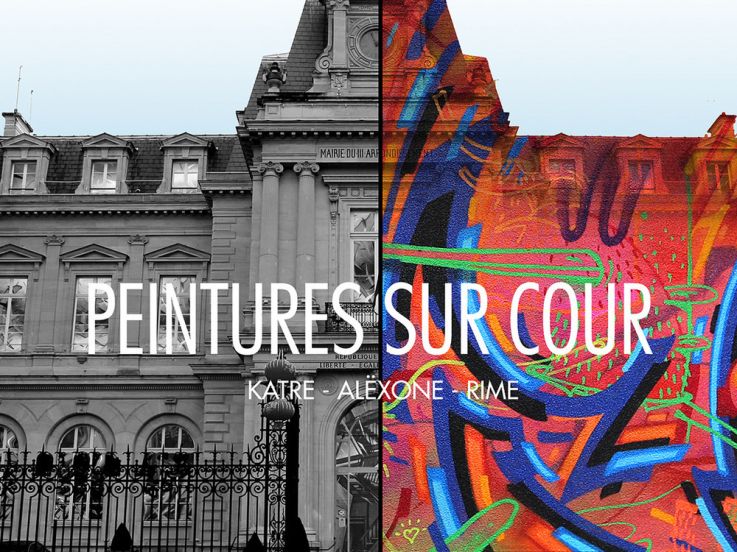 Katre, Alëxone, Rime, le street-art s'expose à la mairie du 3e arrondissement