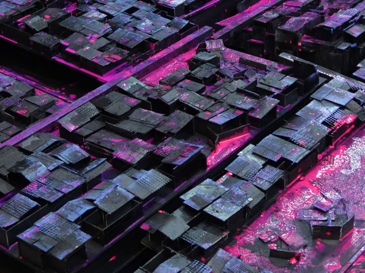 TanDEM-X, l'exposition d'Hendrik Czakainski à la galerie Wallworks