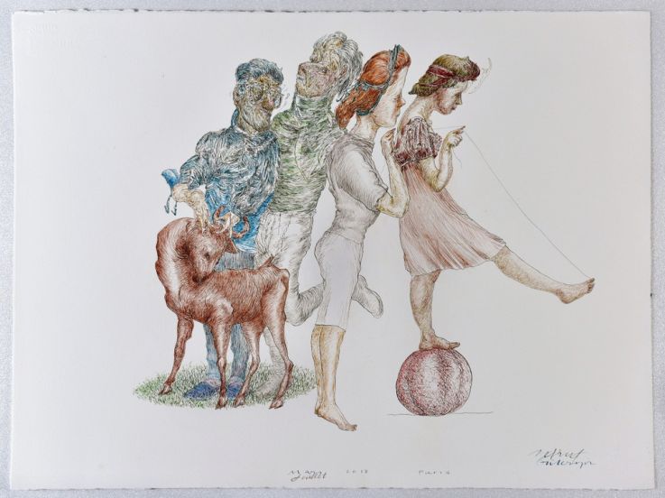 Le Jardin des Plaintes, l'exposition à la galerie Cyril Guernieri