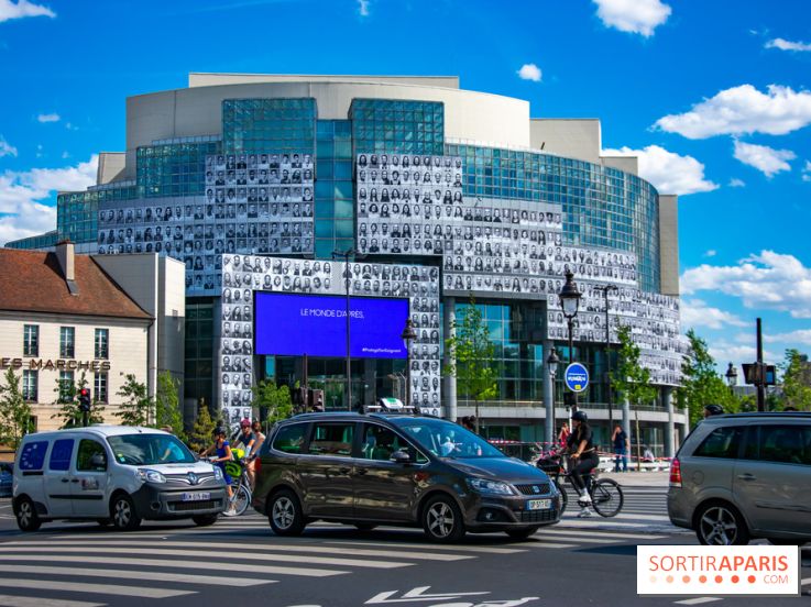 L'Opéra de Paris expose les portraits de 500 soignants 