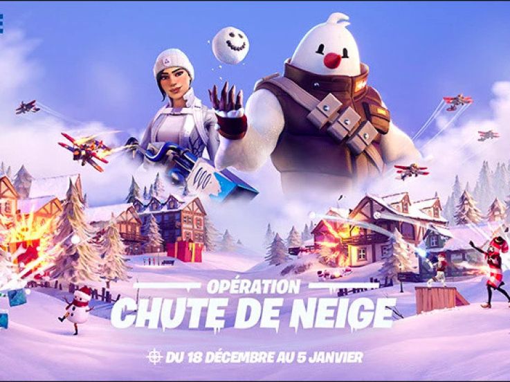 Fortnite : début de l'opération Chute de Neige pour les fêtes
