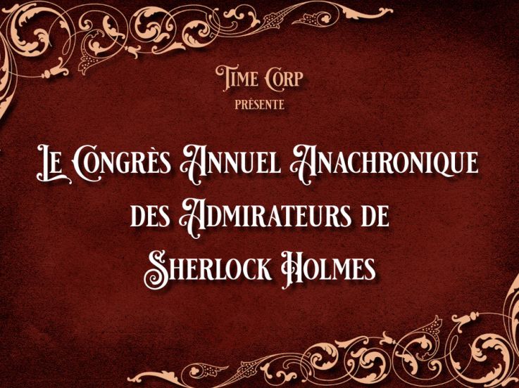 Murder Party Sherlock Holmes chez Time Corp