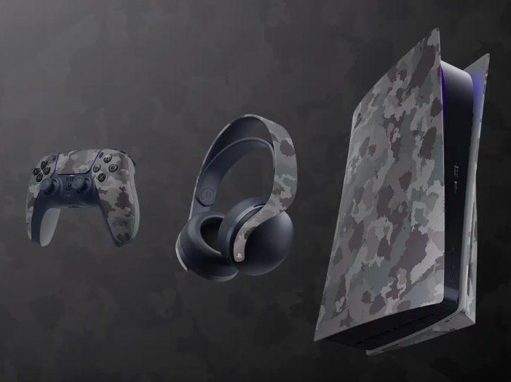 PS5 : PlayStation dévoile sa nouvelle collection d'accessoires "Grey Camouflage"