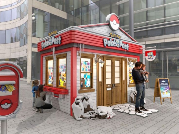 Pokemon : partagez vos vœux à la Poké Poste, le bureau de poste éphémère à La Défense