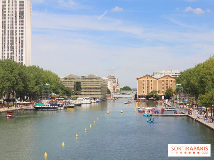 La baignade Bassin de la Villette