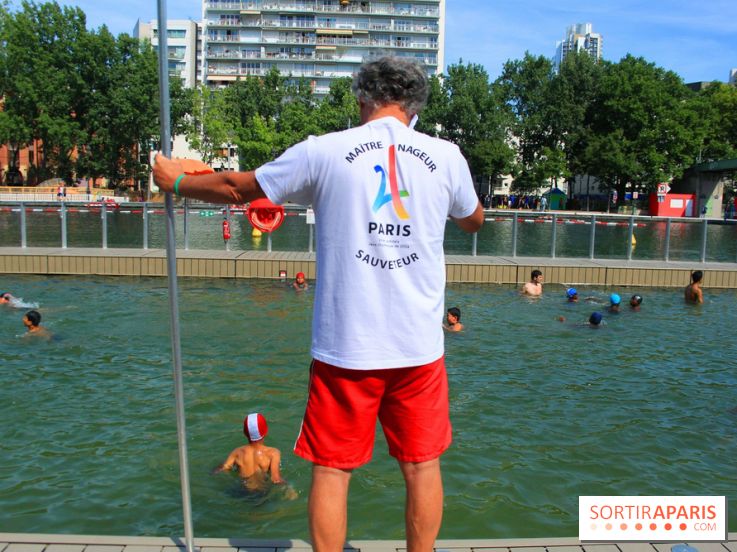 La baignade Bassin de la Villette