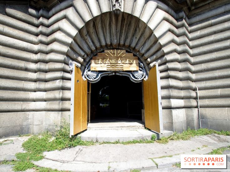 Le Génie d'Alex : lieu culturel éphémère sous le Pont Alexandre III
