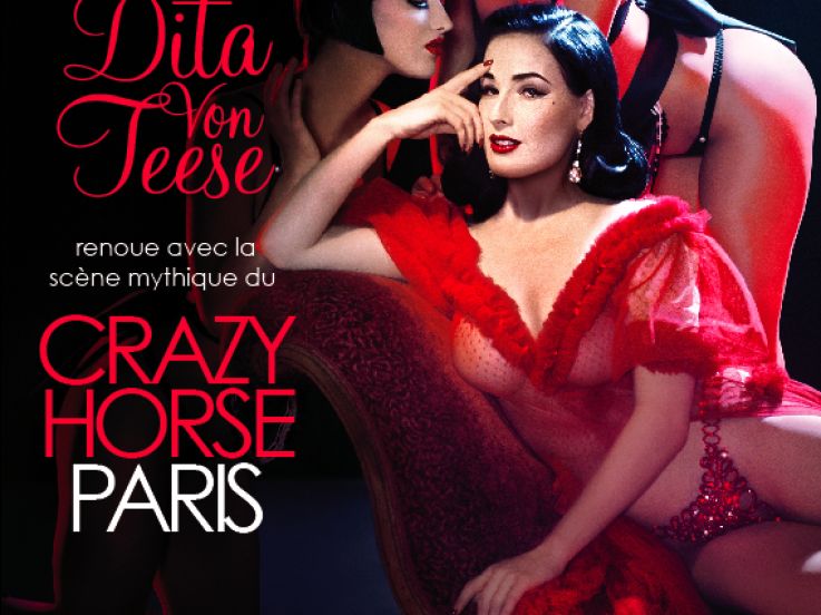 crazy horse, paris, dita von teese, strip tease
