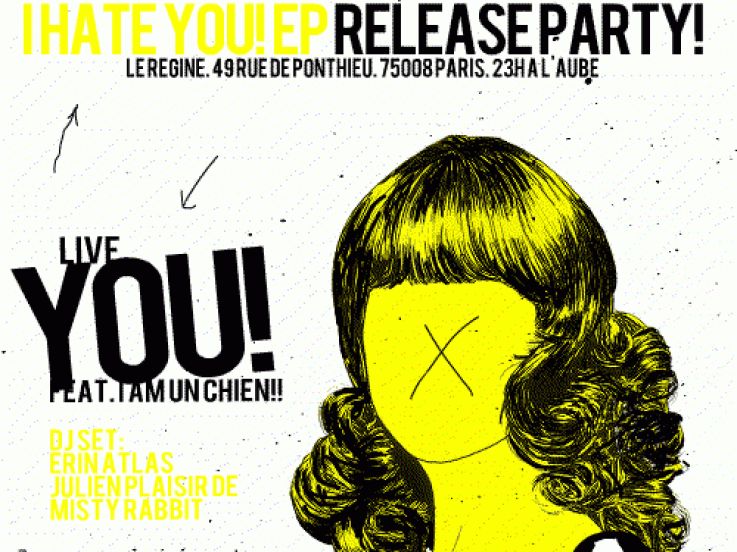 Concert, Paris, Regine, You !, I hate you, Romuald Boivin