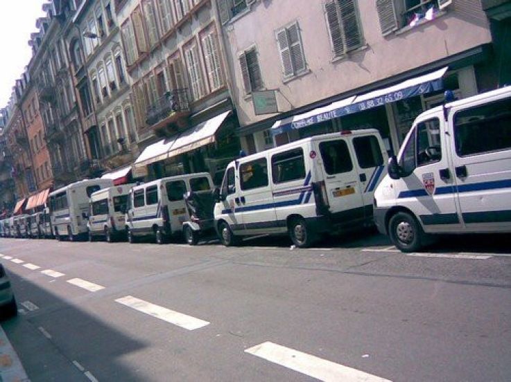 Marseille : Forte mobilisation de la police