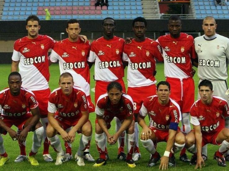 Monaco : Le groupe de l'ASM - Avec Ruffier