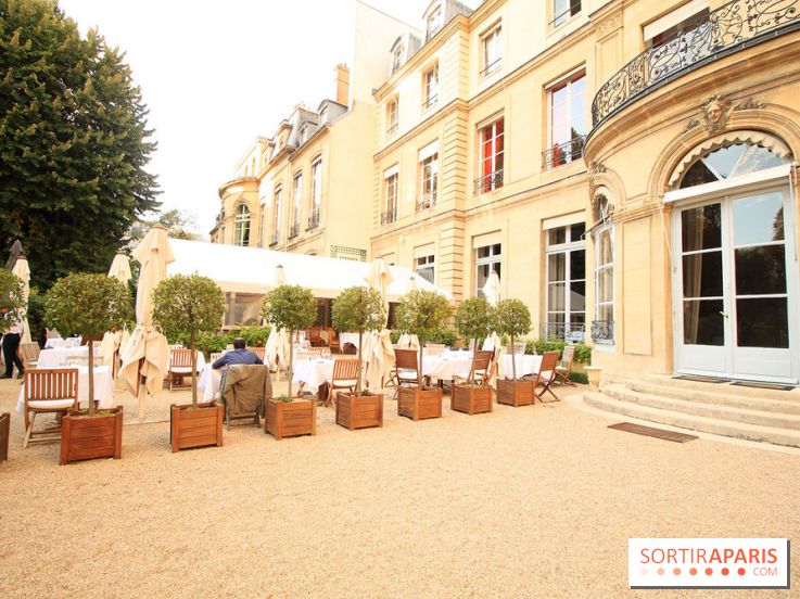 Dîner dans les jardins de la Maison de l'Amérique Latine