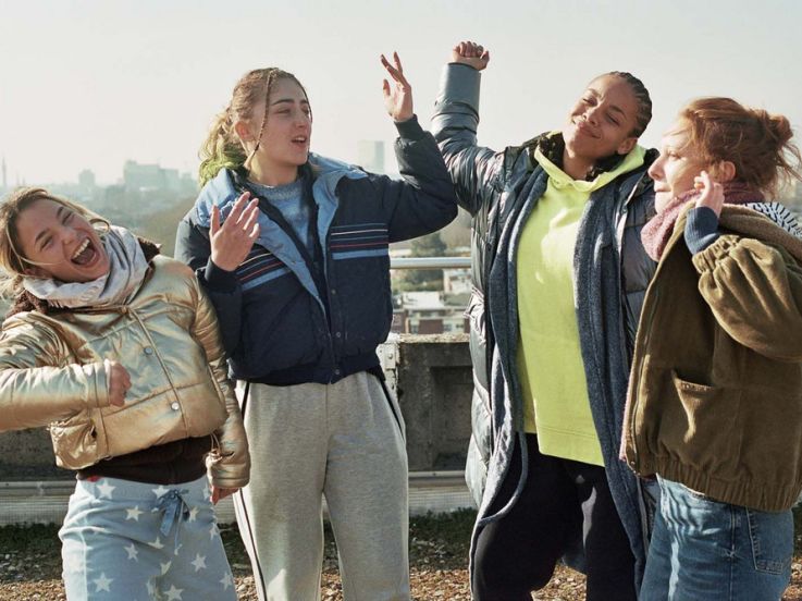 Les Filles du ciel : Mona Berard, Héloïse Volle, Yowa-Angélys Tshikaya, Shirel Nataf