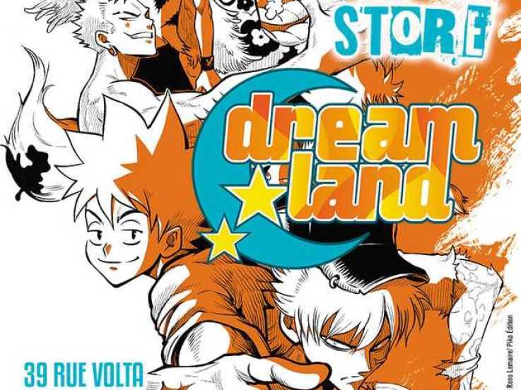 Dreamland : un pop-up gratuit avec exposition et dédicaces pour les 20 ans du manga à Paris