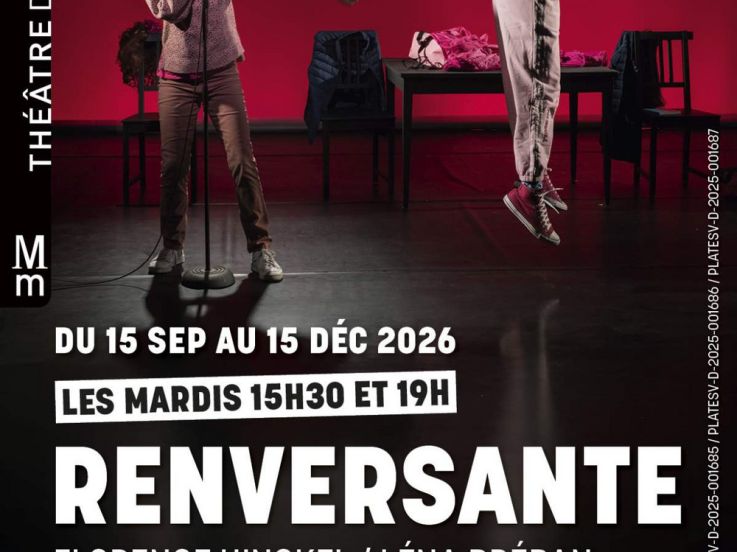 Renversante : un théâtre en famille aux Mathurins à Paris