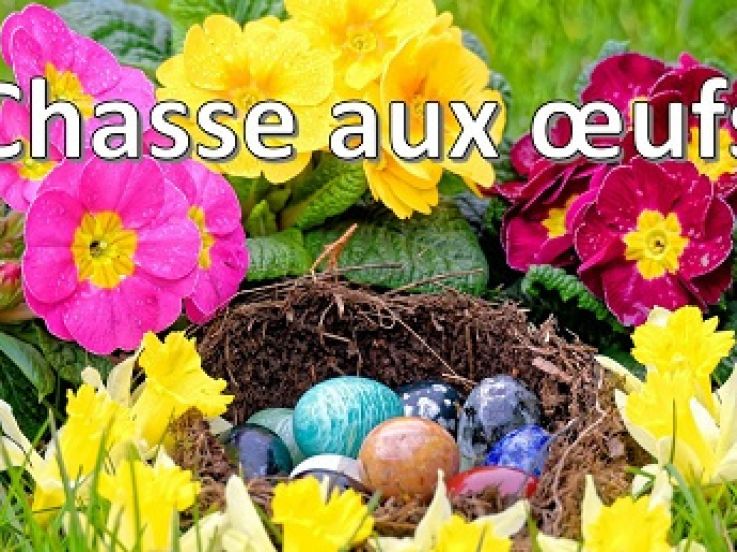 Chasse aux oeufs de Pâques 2018 au Domaine de Courson 91