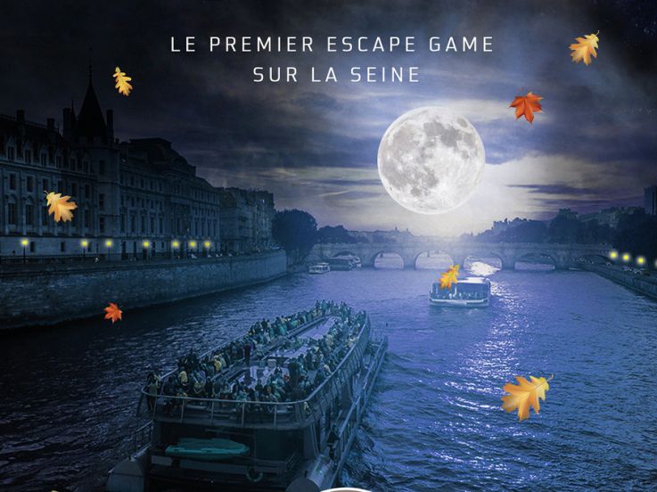 Halloween 2019 : Un Escape Game sur la Seine pour les enfants