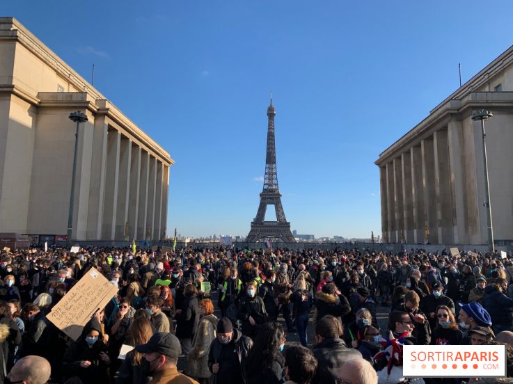 "Sécurité globale" : nouvelle manifestation prévue place du Trocadéro à Paris ce samedi 