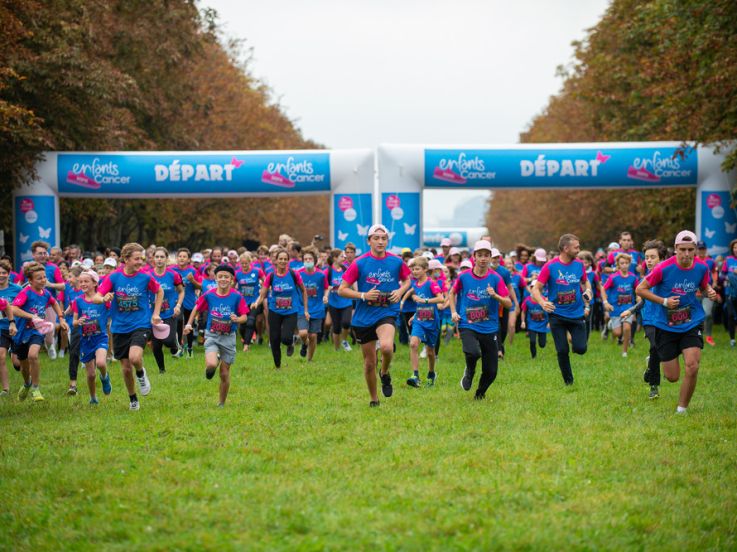 Course "Enfants Sans Cancer City" 2022 à la Défense