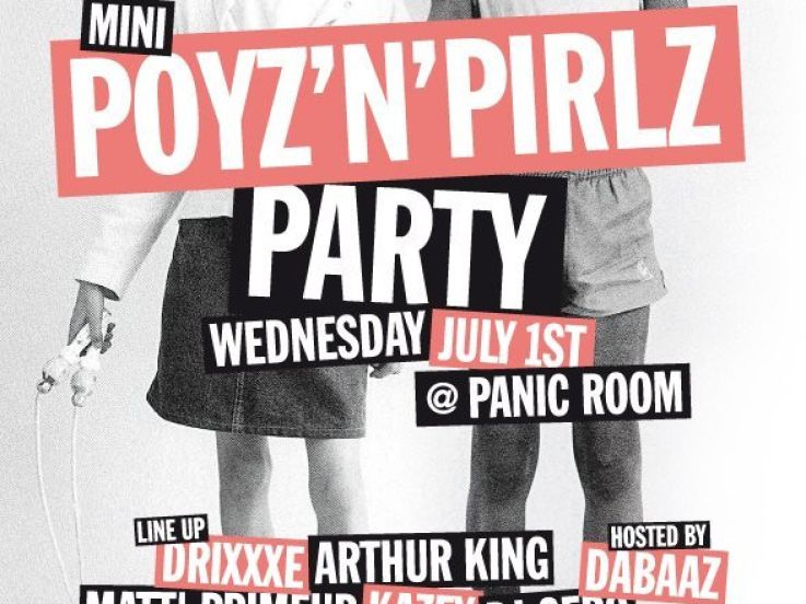 Poyz'N'Pirlz, Paris, Soirée, Panic Room, Disque primeur, Arthur King, Kazey, Drixxxé, Matt Primeur, Dabaaz