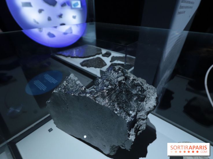Exposition Météorites au Muséum national d'Histoire naturelle, les photos