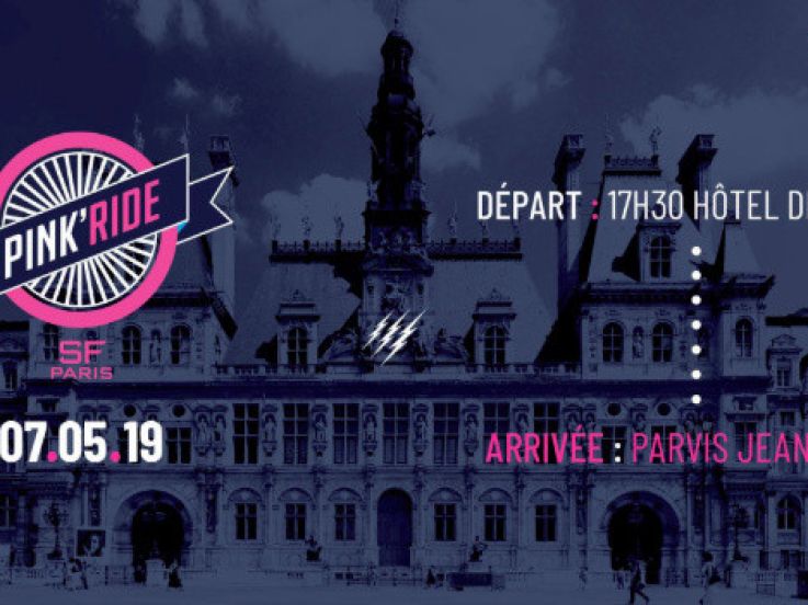 La Pink Ride traverse Paris avec le Stade Français 