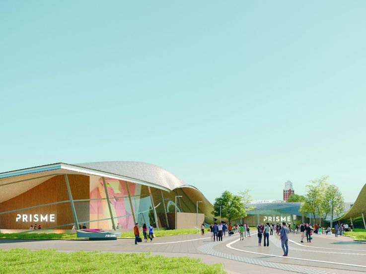 JO Paris 2024 : Prisme, la salle dédiée au handisport à Bobigny 