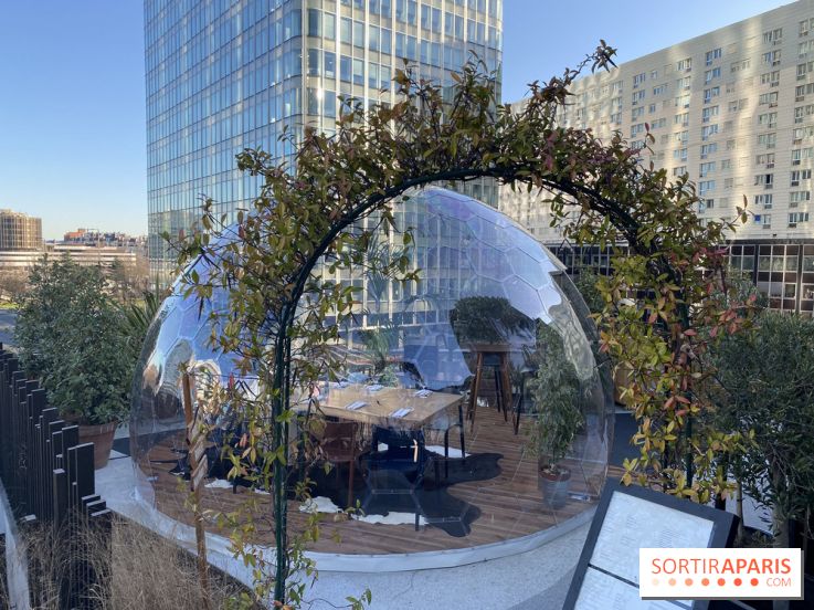 La bulle Octopus, nouvelle table d'hôte insolite à La Défense 